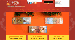 Desktop Screenshot of clarkstonhotyoga.com